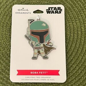 Hallmark Disney Star Wars Boba Fett Ornament NWT